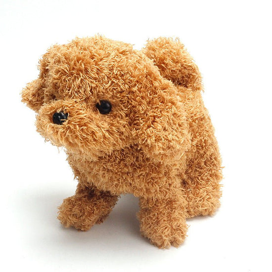 Children's simulation electric dog $29.61 Dana Fashion Style: Teddy Toys & Hobbies Classification: Plush Doll Modeling category: Animal Modeling: cartoon, animation Animal classification: dog brand Filling material: Cotton Plush classification: short plus