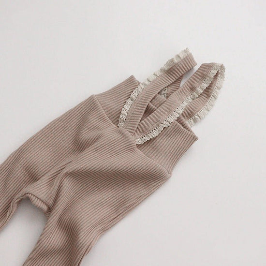 Children's Spring And Autumn Pit Strip Pants $32.77 Dana Fashion Color: Grey card lace Size: 66cm Baby Clothing Product information: Fabric Name: Knitted Cotton Length: trousers Main fabric composition: cotton Style: overalls Fabric technology: soft treat
