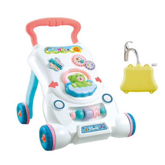 Children's Stroller With Music To Assist Walking $125.03 Dana Fashion Color: Red Size: Weight gain tank Baby & Mother Product information: Features: with music, adjustable speed, adjustable up and down Packing: color box Toy material: plastic Ability trai