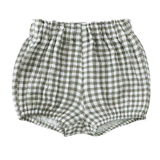 Children's Summer Cute Printed Loose Shorts $18.95 Dana Fashion Color: Coffee Apricot Plaid Suitable For Height: 100cm Baby Clothing Product information: Pattern: stripes, flowers Color: red cherry, orange love heart, black love heart, yellow flower, coff