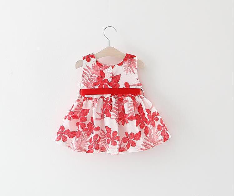 Children's wear, summer new baby dress, baby girl, Chinese Wind Vest, skirt tide $18.50 Dana Fashion Color: Blue Size: 100 Baby Clothing Children's wear, 2017 summer new baby dress, baby girl, Chinese Wind Vest, skirt tide