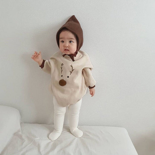Christmas Clothes Romper Baby Clothes Autumn And Winter $8.85 Dana Fashion Color: Apricot hat Size: One size Baby Clothing Product information: Fabric name: cotton Boneless Craft: Yes Applicable gender: neutral/male and female Sleeve length: long sleeve H