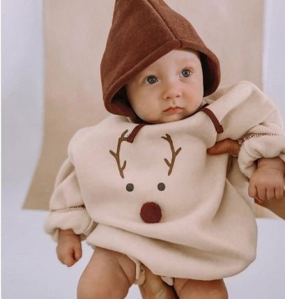 Christmas Clothes Romper Baby Clothes Autumn And Winter $25.22 Dana Fashion Color: Onepiecesuit2. Size: 80 Baby Clothing Product information: Fabric name: cotton Boneless Craft: Yes Applicable gender: neutral/male and female Sleeve length: long sleeve Hoo