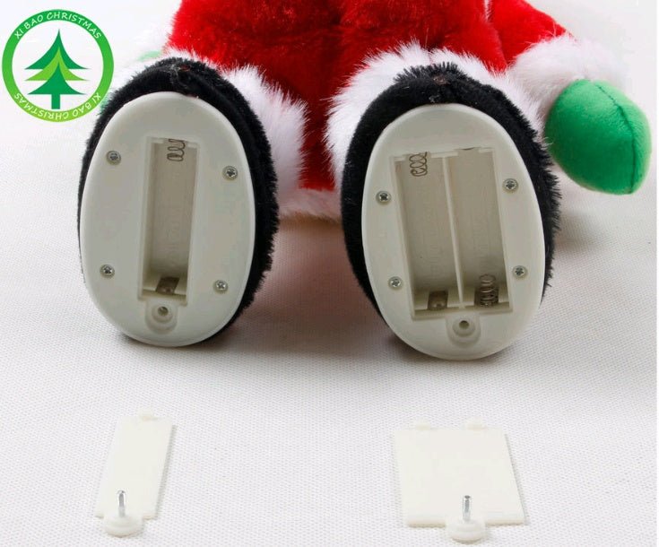 Christmas Decorations Electric Santa Toys Creative Twist Music Santa Claus Dolls $48.89 Dana Fashion Style: English Color: Red Size: 16x12x46CM Toys & Hobbies material: plastic Size: 16*12*46CM color: red Category: Christmas electric old toys Packaging; g