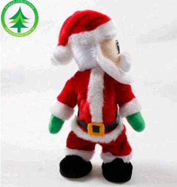Christmas Decorations Electric Santa Toys Creative Twist Music Santa Claus Dolls $48.89 Dana Fashion Style: English Color: Red Size: 16x12x46CM Toys & Hobbies material: plastic Size: 16*12*46CM color: red Category: Christmas electric old toys Packaging; g