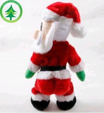 Christmas Decorations Electric Santa Toys Creative Twist Music Santa Claus Dolls $48.89 Dana Fashion Style: English Color: Red Size: 16x12x46CM Toys & Hobbies material: plastic Size: 16*12*46CM color: red Category: Christmas electric old toys Packaging; g
