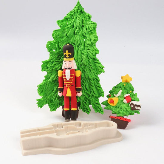 Christmas Guard Fondant Cake Chocolate Mould $10.44 Dana Fashion format: Light grey Dana's Kitchen Overview: 1.100% food-grade silicone 2.Odorless, non-toxic, dust-proof, durable, non-permeable, easy to clean. 3.flexible, reusable, non-sticky, easy to rel