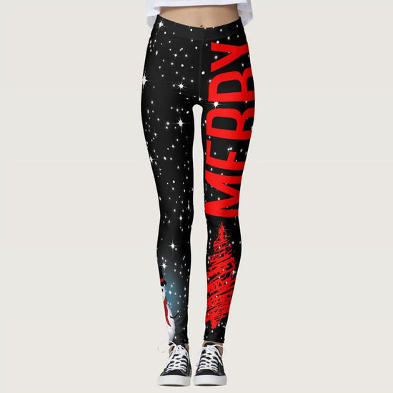 Christmas Printed Sports Hip Raise High Waist Leggings $35.64 Dana Fashion Color: Merry Christmas Size: L Women's clothing Product information: Pants length: trousers Size: S,M,L,XL,XXL,XXXL Lining composition: Spandex Content of lining ingredients: 10 Li
