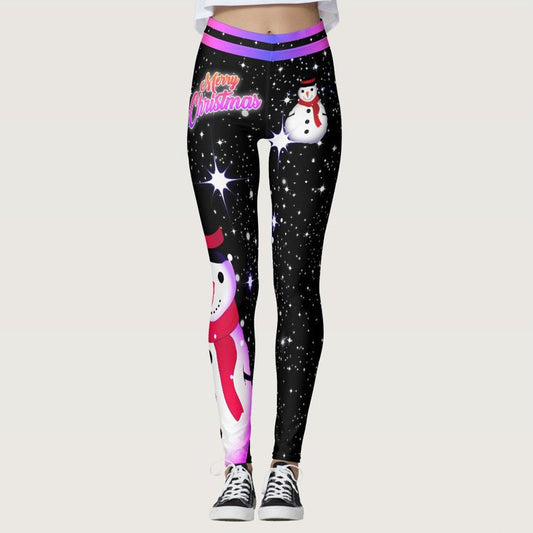 Christmas Printed Sports Hip Raise High Waist Leggings $35.64 Dana Fashion Color: Color Waist Christmas Size: L Women's clothing Product information: Pants length: trousers Size: S,M,L,XL,XXL,XXXL Lining composition: Spandex Content of lining ingredients: