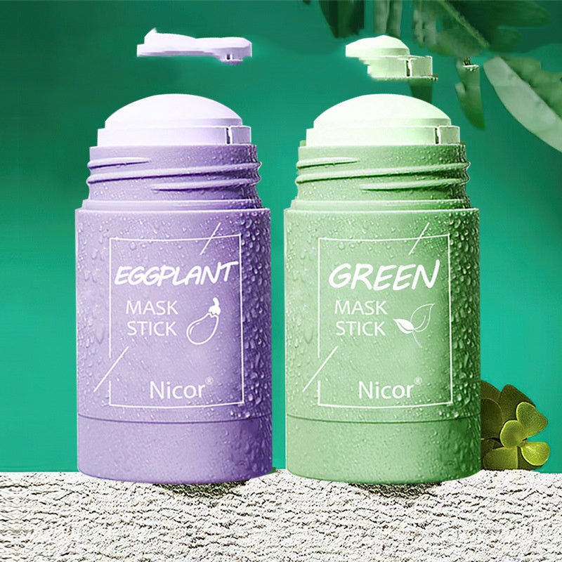 Cleansing Green Tea Mask Clay Stick Oil Control Anti-Acne Whitening Seaweed Mask Skin Care $9.56 Dana Fashion Color: A Beauty Tools Overview: 1. Green tea solid cleansing mask contains green tea extract, which can effectively clean skin pores, deeply clea