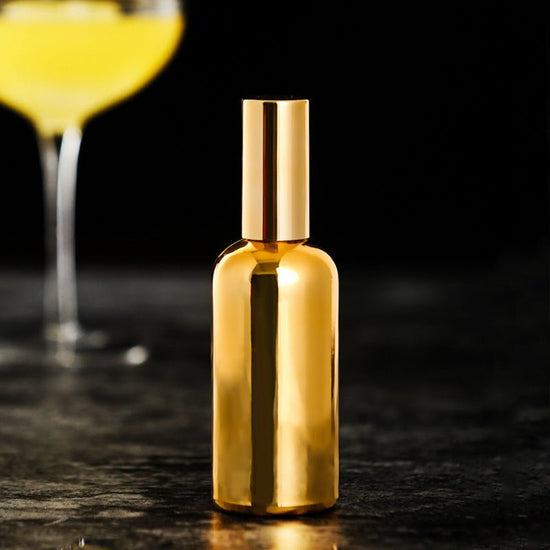 Clear Glass Perfume Spray Dispenser Bottle $12.00 Dana Fashion Color: Gold model Dana's Kitchen Specification: Material: Glass Size: 1 inch = 2.54 cm Color: Transparent model, gold model, silver model Features: 100% brand new and high quality. This produc