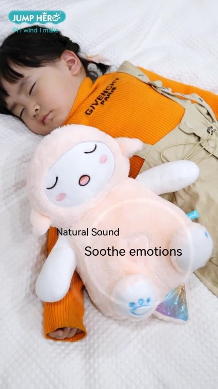 Cloak Man Lamb Toot Baby Plush Doll Newborn Sound And Light Soothing Sleeping Toys $82.99 Dana Fashion Color: Green Toys & Hobbies Product information: Ability Training: emotion, vision, senses, other ability training, interactive toys, hearing, parent-ch