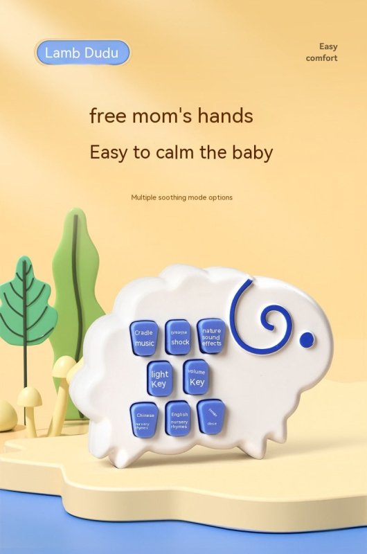 Cloak Man Lamb Toot Baby Plush Doll Newborn Sound And Light Soothing Sleeping Toys $82.99 Dana Fashion Color: Green Toys & Hobbies Product information: Ability Training: emotion, vision, senses, other ability training, interactive toys, hearing, parent-ch