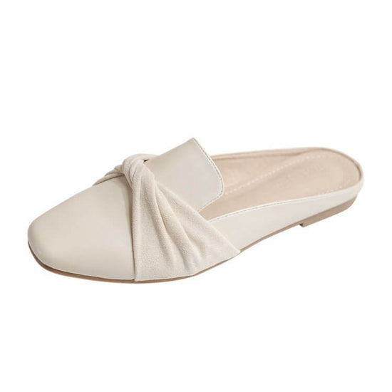 Closed Toe Sandals Women's Outer Wear Fashionable All-matching $25.90 Dana Fashion Color: Apricot Bow Size: 35 Women's shoes Product information: Pattern: solid color Color: apricot, apricot (bow), apricot suede (bow), classic look (bow),663 Size: 35, 36,