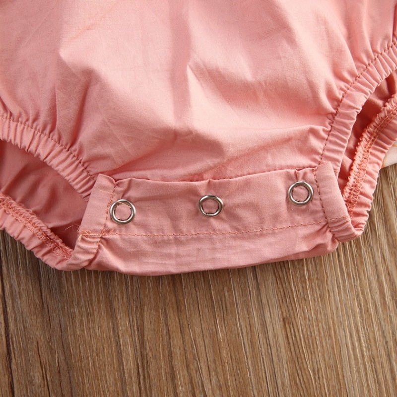 Clothes Cotton Newbaby Romper Kids Playsuit Newborn Jumpsuit $19.16 Dana Fashion Color: Pink Size: 12M Baby Clothing Product Information: Applicable Age: 12 Months Fabric: Other Applicable Gender: Female Reference Height: Default Reference Height Security