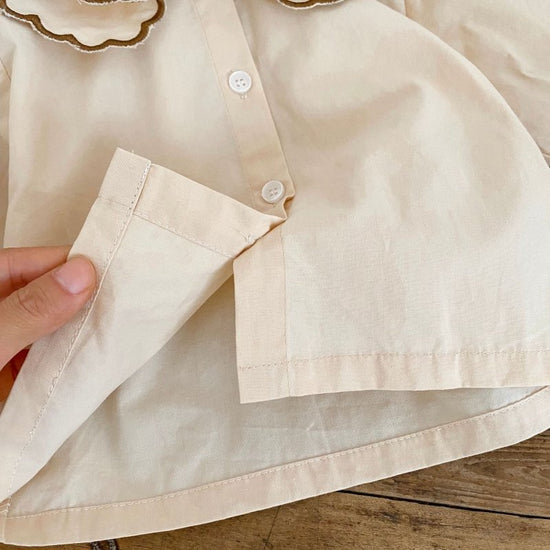 Clothes For Babies Baby Sleeveless Suspender Romper Shirt $21.93 Dana Fashion Color: Shirt Suit Height: 100cm Baby Clothing Product information: Color: shirt, strap Suitable height: 66cm,73CM,80cm,90cm,100cm Thickness: thin Fabric name: Cotton Closed styl