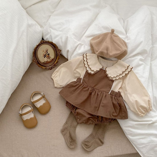 Clothes For Babies Baby Sleeveless Suspender Romper Shirt $21.93 Dana Fashion Color: Shirt Suit Height: 100cm Baby Clothing Product information: Color: shirt, strap Suitable height: 66cm,73CM,80cm,90cm,100cm Thickness: thin Fabric name: Cotton Closed styl