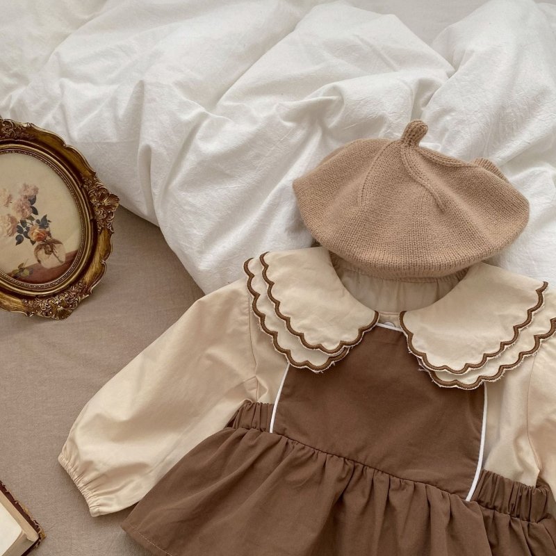 Clothes For Babies Baby Sleeveless Suspender Romper Shirt $21.93 Dana Fashion Color: Shirt Suit Height: 100cm Baby Clothing Product information: Color: shirt, strap Suitable height: 66cm,73CM,80cm,90cm,100cm Thickness: thin Fabric name: Cotton Closed styl