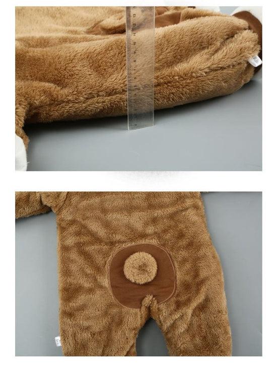 Clothes Plus Cotton Onesies, Cotton Clothes, Baby Clothes, Baby Clothes $32.94 Dana Fashion Color: Beige Child size: 66cm Baby Clothing Product information: Fabric name; Cotton Suitable season: winter Suitable for ages; infants and young children (0-2 yea