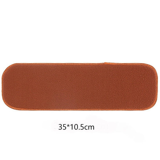 Coffee Fiber Urine Pad Baby Cloth Washable Diapers $47.81 Dana Fashion Color: Coffee Color 10PCs Specification: 350x135mm Baby & Mother Product information: Color: Brown Applicable people: Babies Specification: 35*13.5 Ingredients: absorbent layer: microf