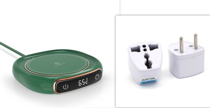Coffee Mug Warmer Warm Coaster Smart Heating Cup Thermal Insulation Constant Temperature Coaster Heating Pad Desktop $40.00 Dana Fashion Color: M316 green Electrical outlet: EU Dana's Kitchen Overview: - Keep your coffee warm all morning long with this sl