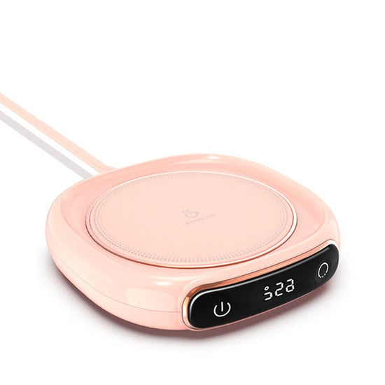 Coffee Mug Warmer Warm Coaster Smart Heating Cup Thermal Insulation Constant Temperature Coaster Heating Pad Desktop $40.00 Dana Fashion Color: M316 Pink Electrical outlet: 220V Dana's Kitchen Overview: - Keep your coffee warm all morning long with this s