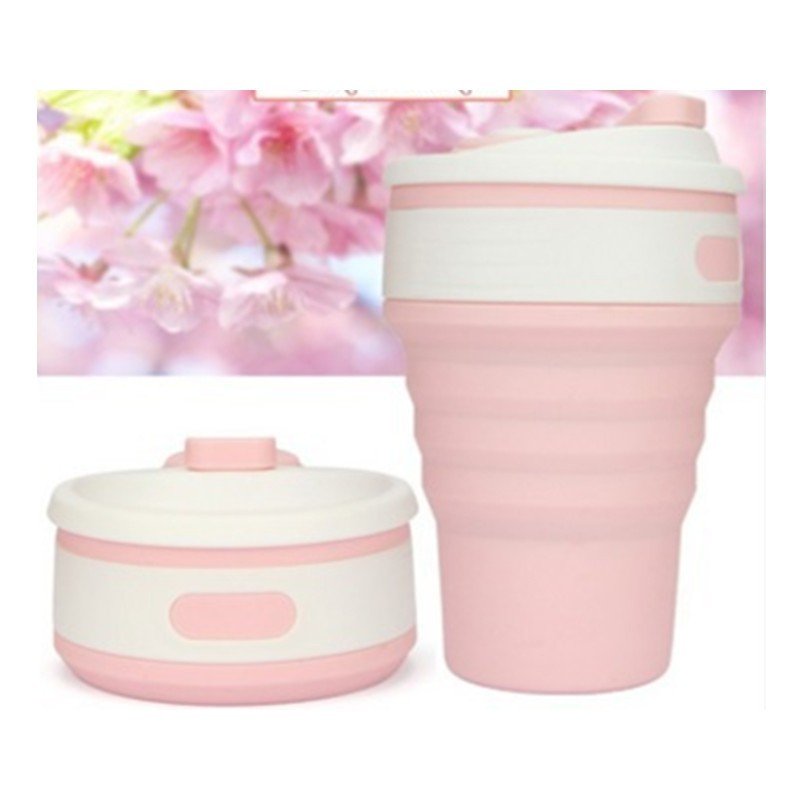 Coffee Mugs Travel Collapsible Silicone Cup Folding Water Cups BPA FREE Food Grade Drinking Ware Mug Tea Coffee Cups $25.50 Dana Fashion Color: Pink Dana's Kitchen Overview: This is a safe and healthy cup. Produced with food-grade safety silicone. Excelle