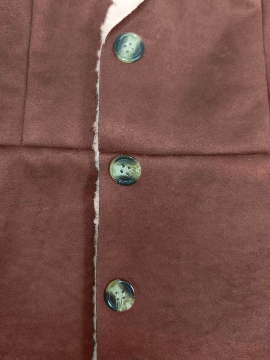 Cold-proof Warm Leather And Velvet Integrated Turn-down Collar Coat $52.43 Dana Fashion Color: Coffee Size: L Women's clothing Product information: Color: Brown Size: S,M,L,XL Thickness: medium Fabric name: Polyester Length: normal (50cm Applicable Gender