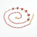  Dark Red Necklace