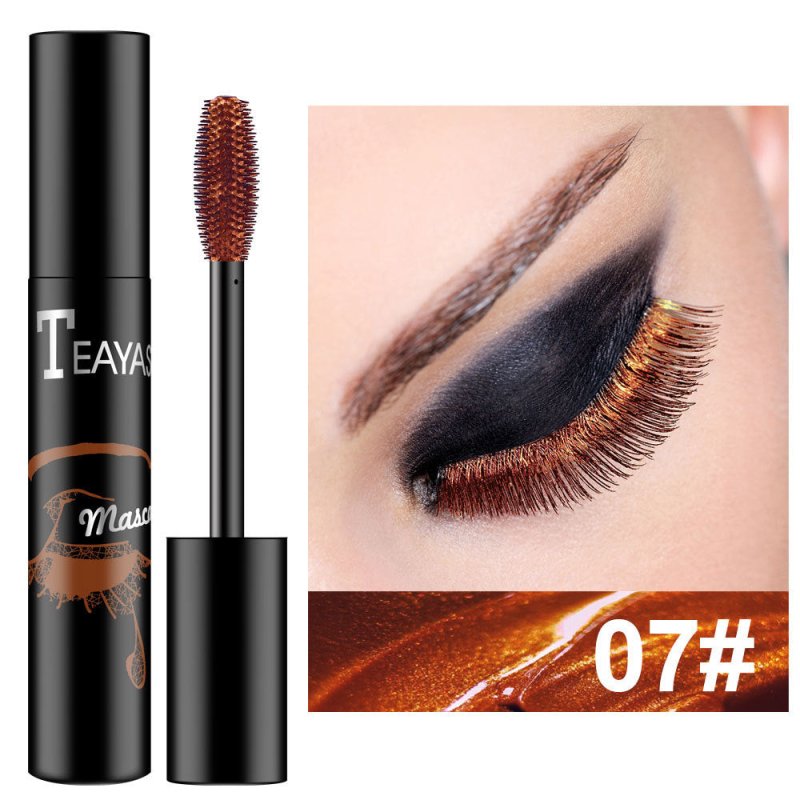 Color fluorescent mascara $17.99 Dana Fashion Color: Brown makeup Description: 100% new, high quality Easy to wear and waterproof mascara Drastic growth, making you more attractive Keep it tidy all day, without smudging or peeling Can be used for party or