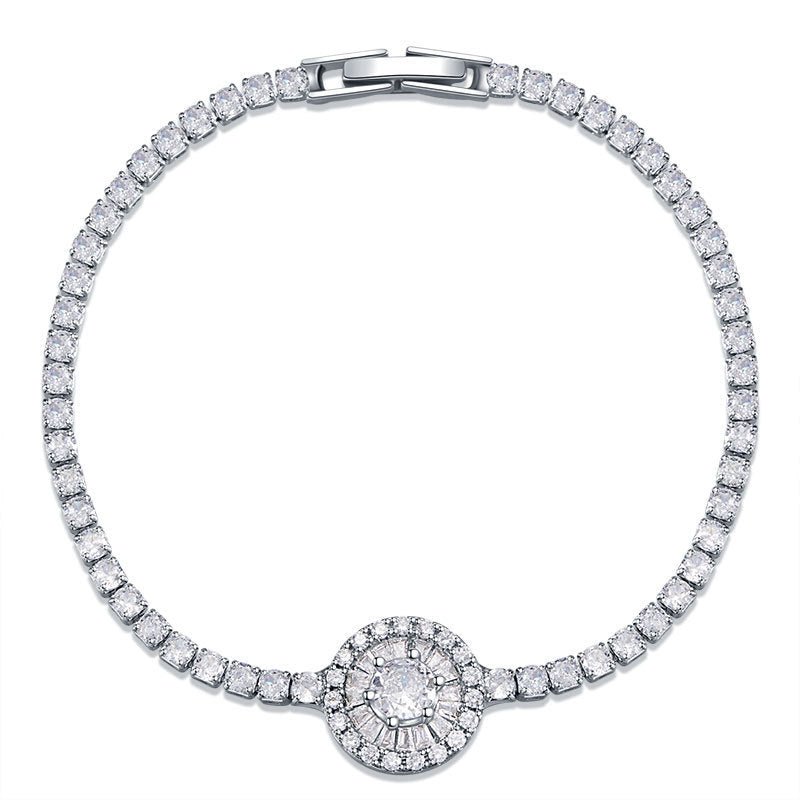 Color-preserving Light Luxury Full Zircon Exquisite Bracelet $21.37 Dana Fashion Color: KB0543 Purity: 18K Women's Accessories Product information: Treatment Process: Diamond Color: KB0543 Material: Copper Purity: 18K Shape: Geometry Popular elements: cha