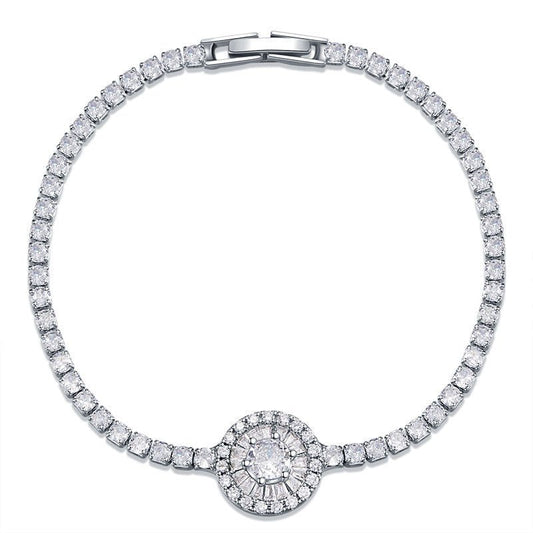 Color-preserving Light Luxury Full Zircon Exquisite Bracelet $21.37 Dana Fashion Color: KB0543 Purity: 18K Women's Accessories Product information: Treatment Process: Diamond Color: KB0543 Material: Copper Purity: 18K Shape: Geometry Popular elements: cha