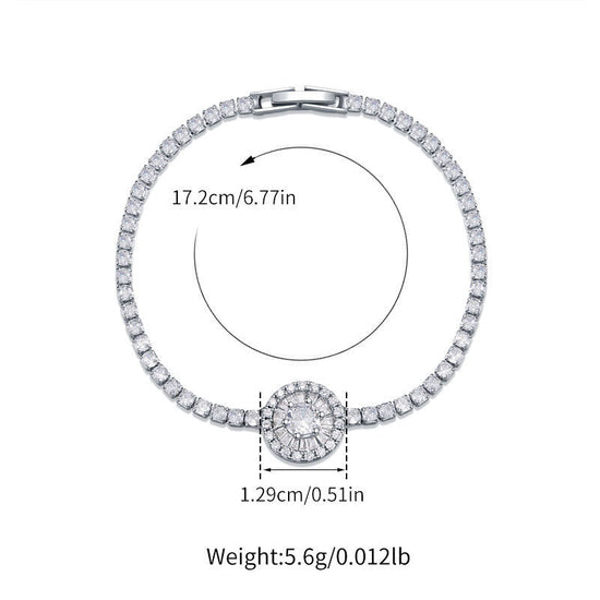 Color-preserving Light Luxury Full Zircon Exquisite Bracelet $21.37 Dana Fashion Color: KB0543 Purity: 18K Women's Accessories Product information: Treatment Process: Diamond Color: KB0543 Material: Copper Purity: 18K Shape: Geometry Popular elements: cha