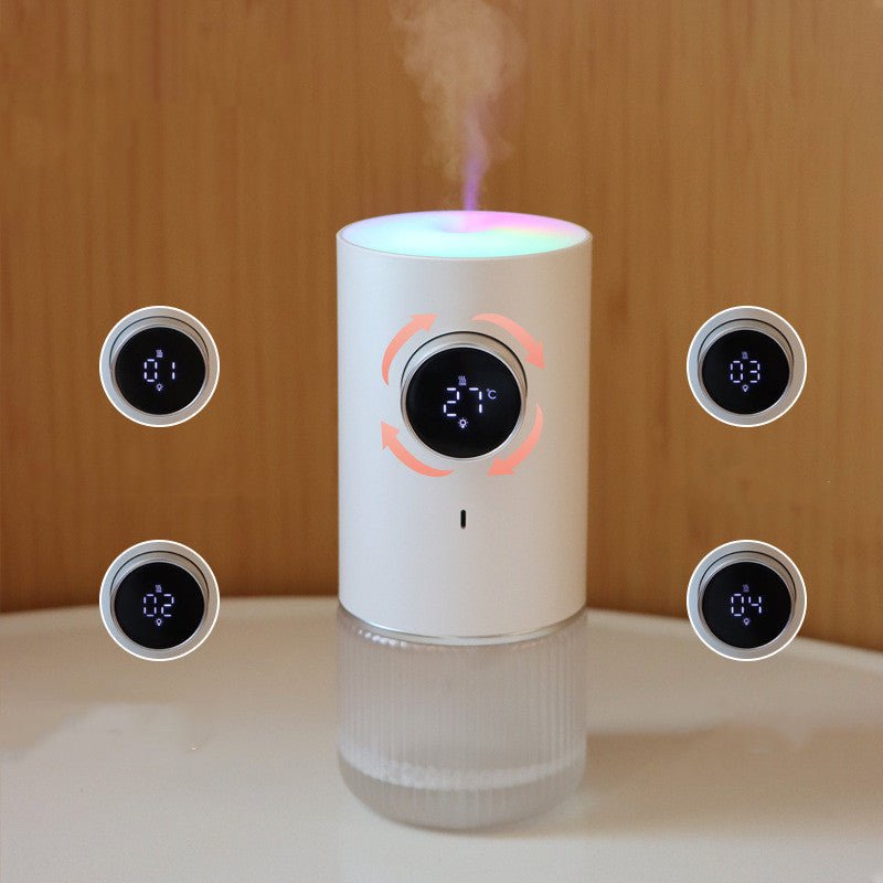 Colorful Atmosphere Lamp Micron Atomizer Humidifier $73.36 Dana Fashion Color: White Electrical outlet: USB Beauty Tools Product information: Operation mode: mechanical Timing function: less than 2 hours Power supply method: dry battery Material: Plastic