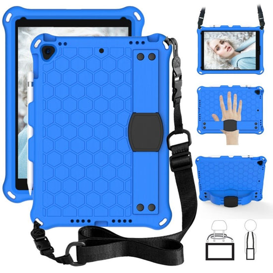 Compatible with Apple, New iPad 10.2 Honeycomb EVA Cover $38.34 Dana Fashion Color: Blue Style: IPad Air1Air2PRO Baby & Mother Note：Non-Apple branded products,Compatible with iPhone models Material: EVA Style: back cover Style: Europe and America Popular