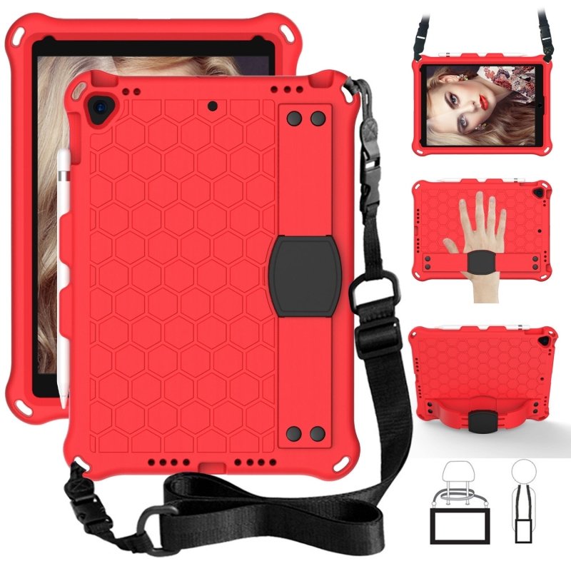 Compatible with Apple, New iPad 10.2 Honeycomb EVA Cover $38.34 Dana Fashion Color: Red Style: IPad Air1Air2PRO Baby & Mother Note：Non-Apple branded products,Compatible with iPhone models Material: EVA Style: back cover Style: Europe and America Popular e