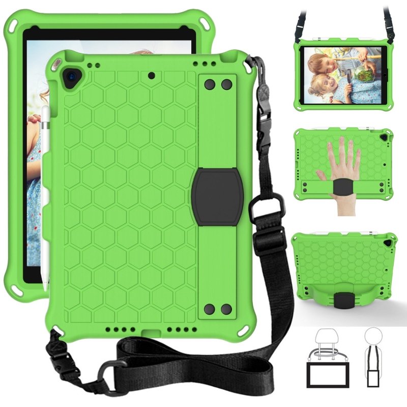 Compatible with Apple, New iPad 10.2 Honeycomb EVA Cover $38.34 Dana Fashion Color: Green Style: IPad Air1Air2PRO Baby & Mother Note：Non-Apple branded products,Compatible with iPhone models Material: EVA Style: back cover Style: Europe and America Popular