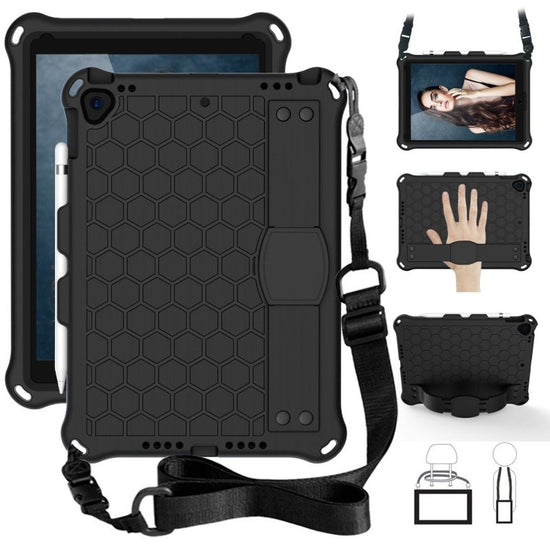 Compatible with Apple, New iPad 10.2 Honeycomb EVA Cover $38.34 Dana Fashion Color: Black Style: IPad Air1Air2PRO Baby & Mother Note：Non-Apple branded products,Compatible with iPhone models Material: EVA Style: back cover Style: Europe and America Popular
