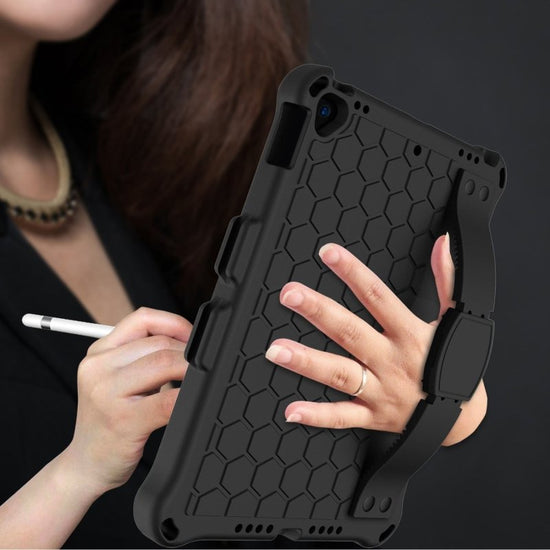 Compatible with Apple, New iPad 10.2 Honeycomb EVA Cover $38.34 Dana Fashion Color: Black Style: IPad Air1Air2PRO Baby & Mother Note：Non-Apple branded products,Compatible with iPhone models Material: EVA Style: back cover Style: Europe and America Popular