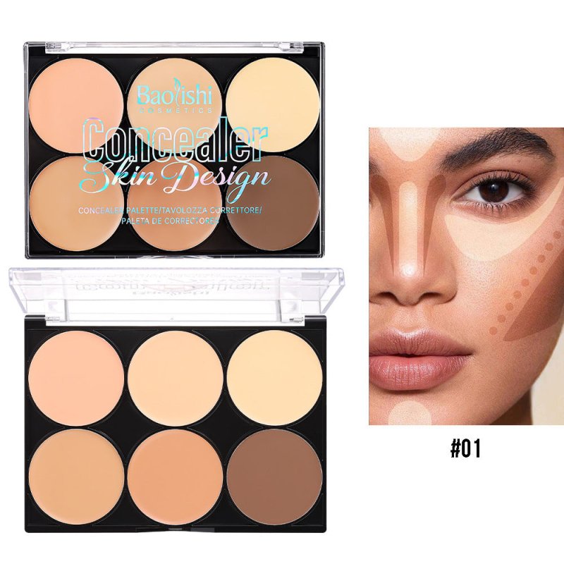 Contour Compact Makeup Moisturizing Light Concealer $25.00 Dana Fashion Color Classification: 1Color makeup Product information: Efficacy: waterproof, brightening skin color, concealer, durable, improving skin color, anti-tarnish, modify outline, improvin