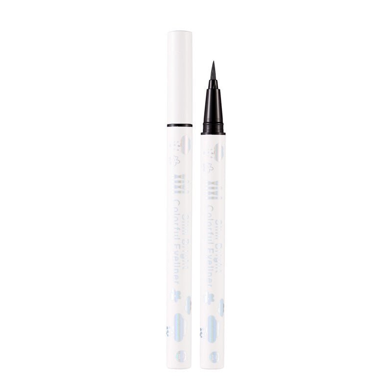 Cool Sense Spirit Still Liquid Eyeliner Color Series $15.00 Dana Fashion Color Classification: Milk White makeup Product information: Color: white, brown, black, watermelon red Applicable population: general population Specification: Standard specificatio