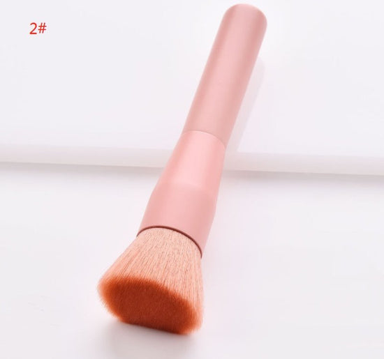 Cosmetic Brush Make Up Tools $8.68 Dana Fashion Style: 2style makeup Loose powder brush-1 # T-GZ-01 high-end wooden handle / quality mouth tube / nylon hair 16 * 1.6 * 1.6 Flat head brush-2 # T-GZ-02 high-end wooden handle / quality mouth tube / nylon hai