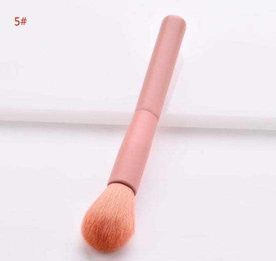 Cosmetic Brush Make Up Tools $7.99 Dana Fashion Style: 5style makeup Loose powder brush-1 # T-GZ-01 high-end wooden handle / quality mouth tube / nylon hair 16 * 1.6 * 1.6 Flat head brush-2 # T-GZ-02 high-end wooden handle / quality mouth tube / nylon hai