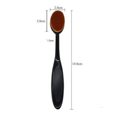 Cosmetic brush $9.51 Dana Fashion Color: Black quantity: 1pcs makeup About the product The most popular “toothbrush shaped” makeup brush tool with the latest fashionable design. Use on the face to apply,blend or contour multiple mediums. High quality synt