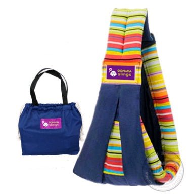 Cotton breathable sling baby carrier baby bag back pocket $128.37 Dana Fashion Color: Blue rainbow Style: Lightweight Baby & Mother Product category: strap / backpack Strap method: one shoulder Strap function: cross-arm type Maximum load: 14kg