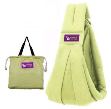 Cotton breathable sling baby carrier baby bag back pocket $128.37 Dana Fashion Color: Green Style: Breathable Baby & Mother Product category: strap / backpack Strap method: one shoulder Strap function: cross-arm type Maximum load: 14kg
