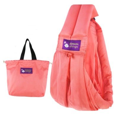 Cotton breathable sling baby carrier baby bag back pocket $128.37 Dana Fashion Color: Watermelon red Style: Lightweight Baby & Mother Product category: strap / backpack Strap method: one shoulder Strap function: cross-arm type Maximum load: 14kg