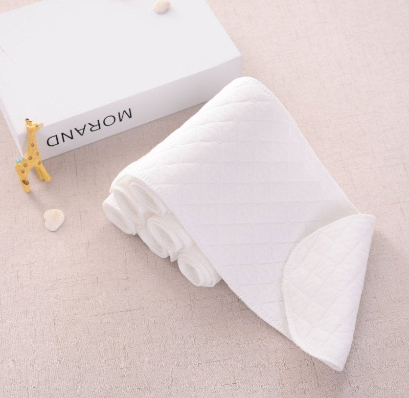 Cotton Diaper Baby Cotton Diaper Can Be Washed Repeatedly Absorbent Breathable $9.63 Dana Fashion Color: Beige style: Nine layers 32x12cm Baby & Mother Product information: Material:Pure cotton Color:White without fluorescent agent Specification:White thi