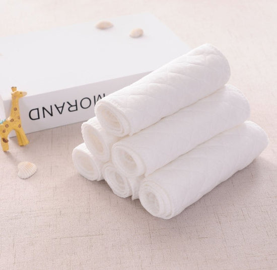 Cotton Diaper Baby Cotton Diaper Can Be Washed Repeatedly Absorbent Breathable $9.63 Dana Fashion Color: Beige style: Nine layers 32x12cm Baby & Mother Product information: Material:Pure cotton Color:White without fluorescent agent Specification:White thi