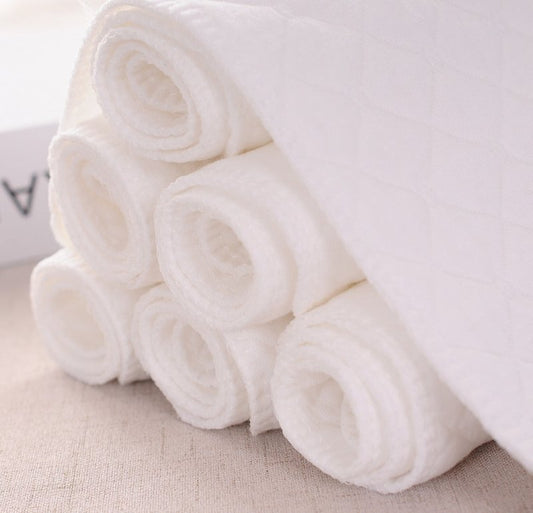 Cotton Diaper Baby Cotton Diaper Can Be Washed Repeatedly Absorbent Breathable $9.63 Dana Fashion Color: Beige style: Nine layers 32x12cm Baby & Mother Product information: Material:Pure cotton Color:White without fluorescent agent Specification:White thi